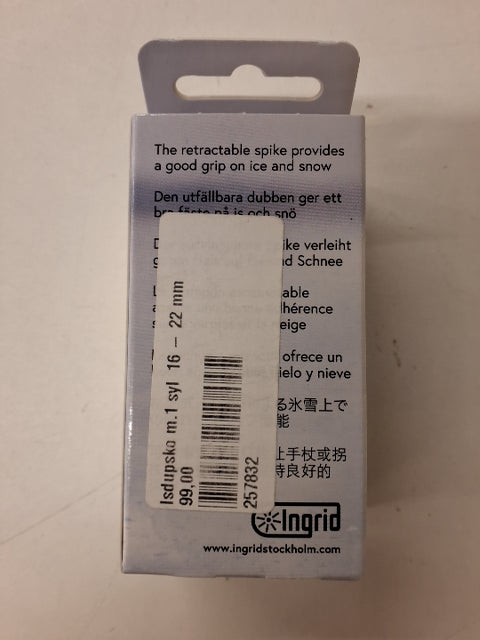 Ingrid Dupsko til krykker og stokke